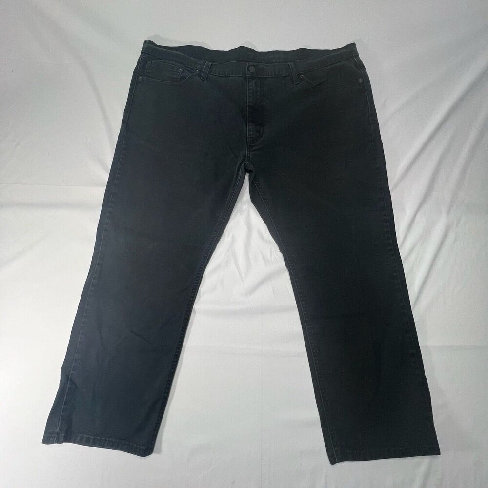Levis 541 Men's Black Straight Leg Denim Jeans - Size 47x26.5*